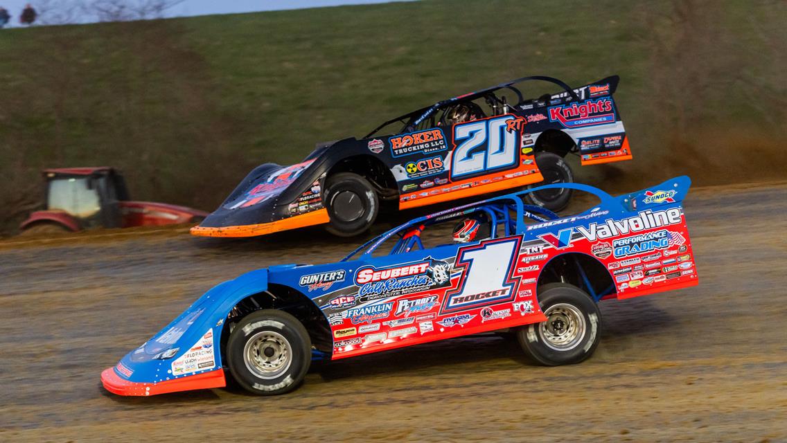 Brownstown Speedway (Brownstown, IN) – Lucas Oil Late Model Dirt Series – Indiana Icebreaker – March 28, 2026. (Heath Lawson photo)