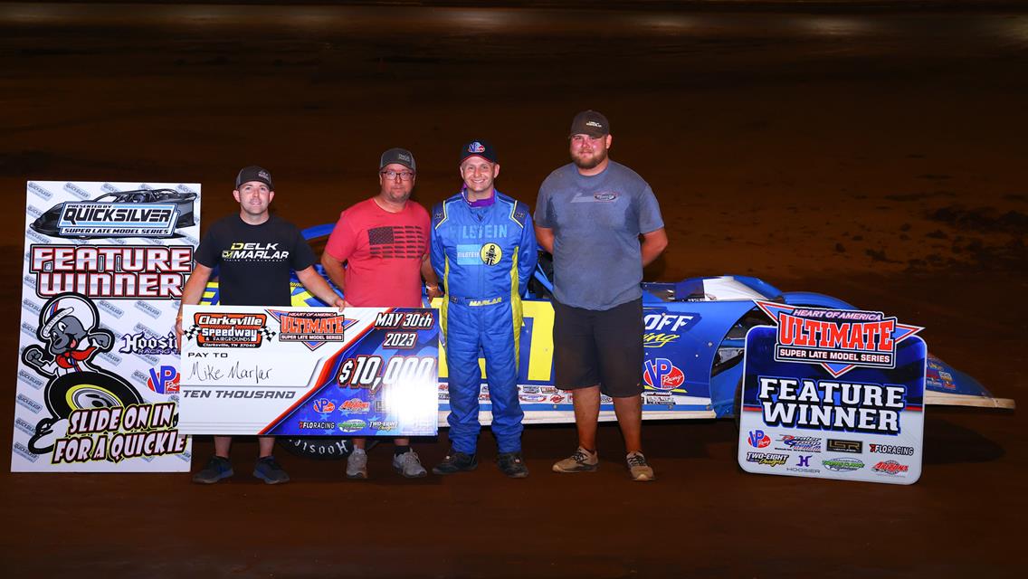 Clarksville Speedway (Clarksville, TN) – Ultimate Heart of America Series – May 30th, 2023. (Josh James Artwork)