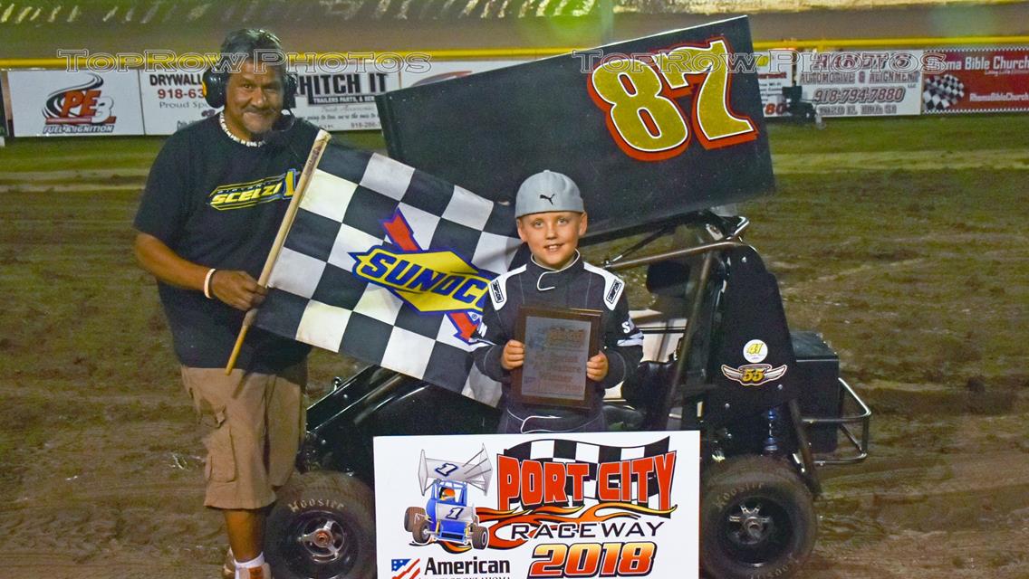 Bryson, Wickham, James, Pence, Bratti and McClelland Pick Up Wins on Saturday at Port City Raceway