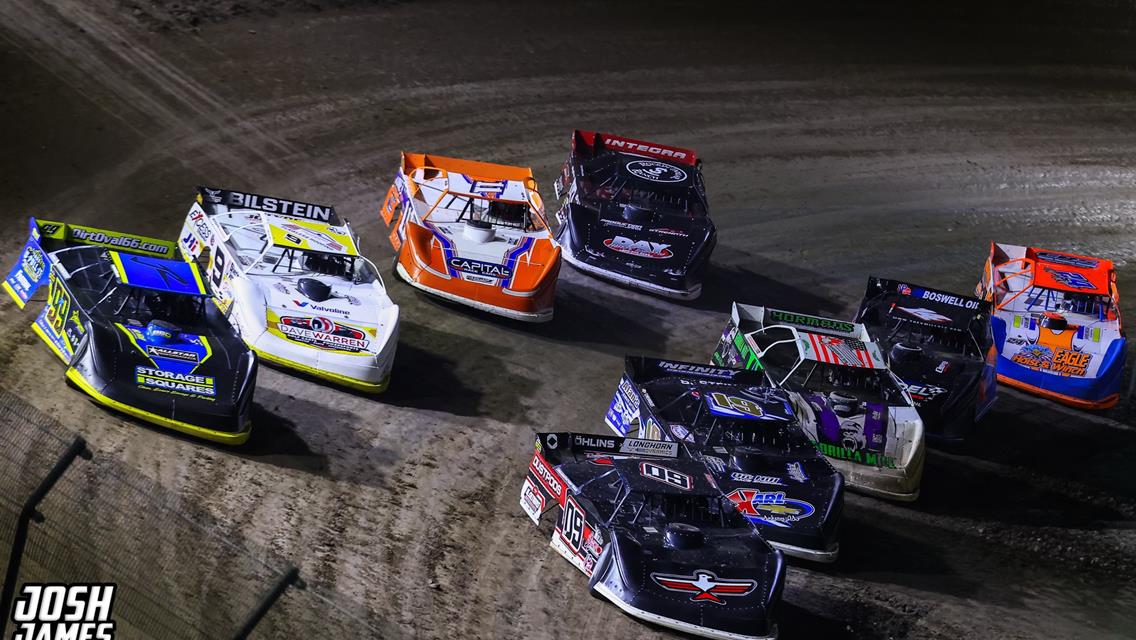 Volusia Speedway Park (De Leon Springs, FL) – World of Outlaws Late Model Series – DIRTcar Nationals – February 9th-14th, 2026. (Josh James Artwork)