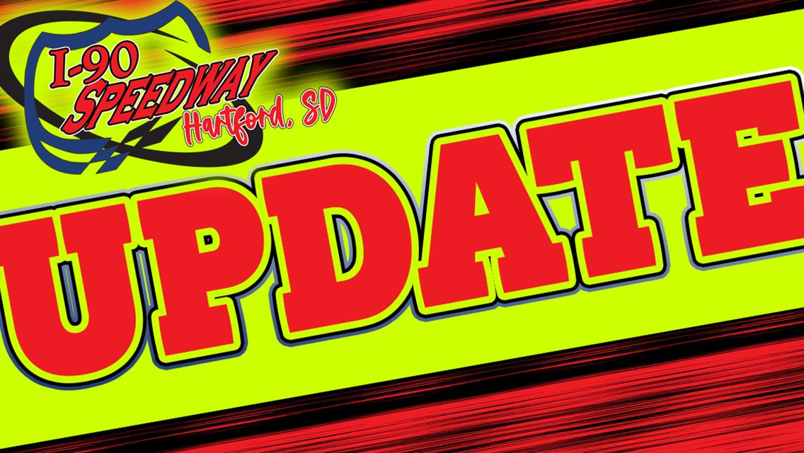 May 13, 2023 Rained out at I-90 Speedway