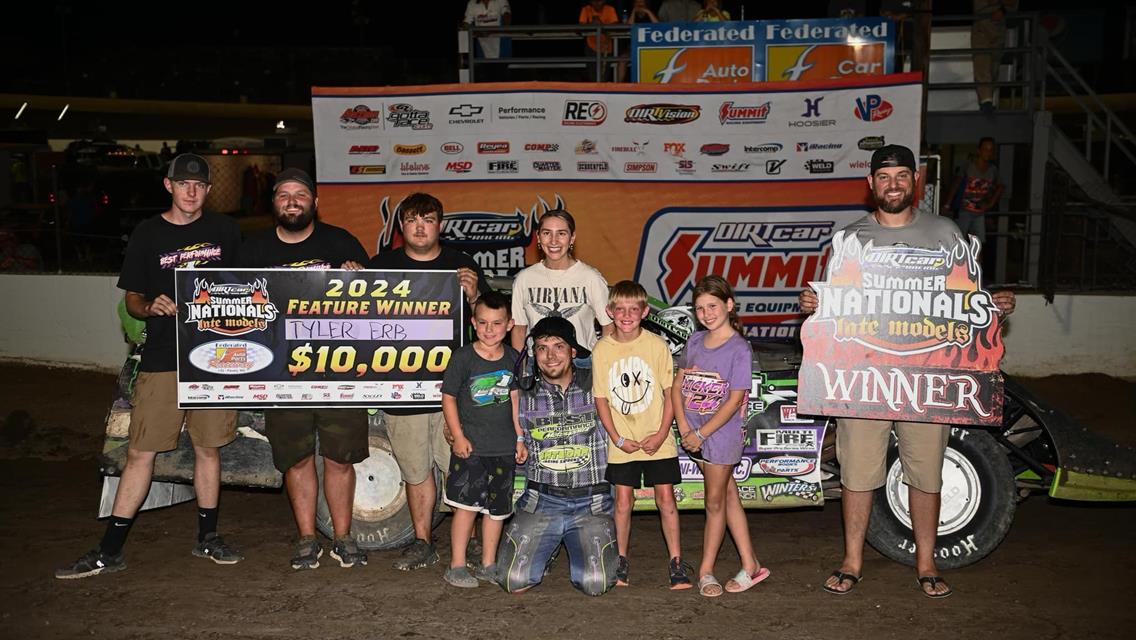 Tyler Erb, Cole Falloway, Kyle Helmick &amp; Josh Hawkins take wins at Federated Auto Parts Raceway at I-55