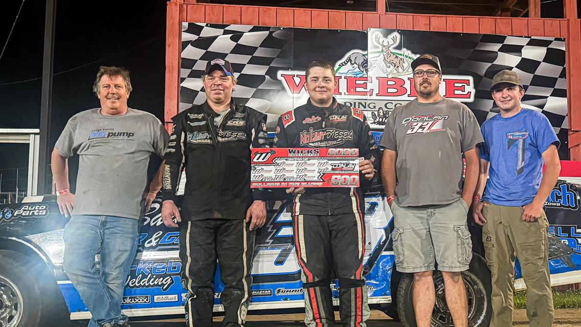 Hovden, Donlan, Ludeking and Riehle Rule Saturday Night at Winneshiek Raceway