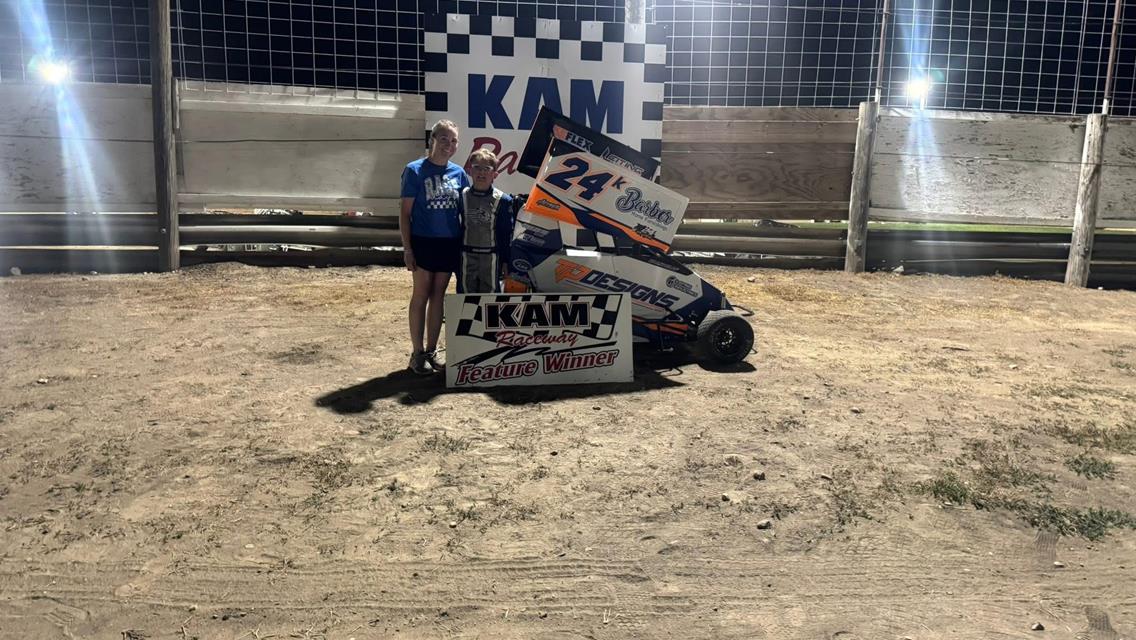 Friesen, Roberts, Andrasek, and Kalkwarf Win on Friday at KAM Raceway!