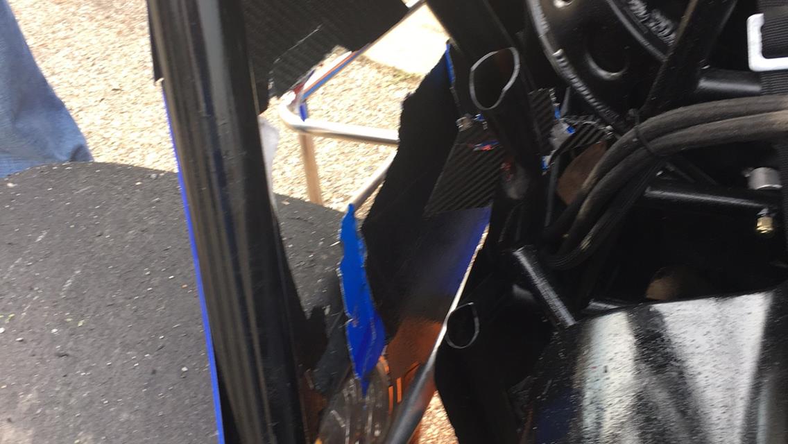 Crash ends race weeked early