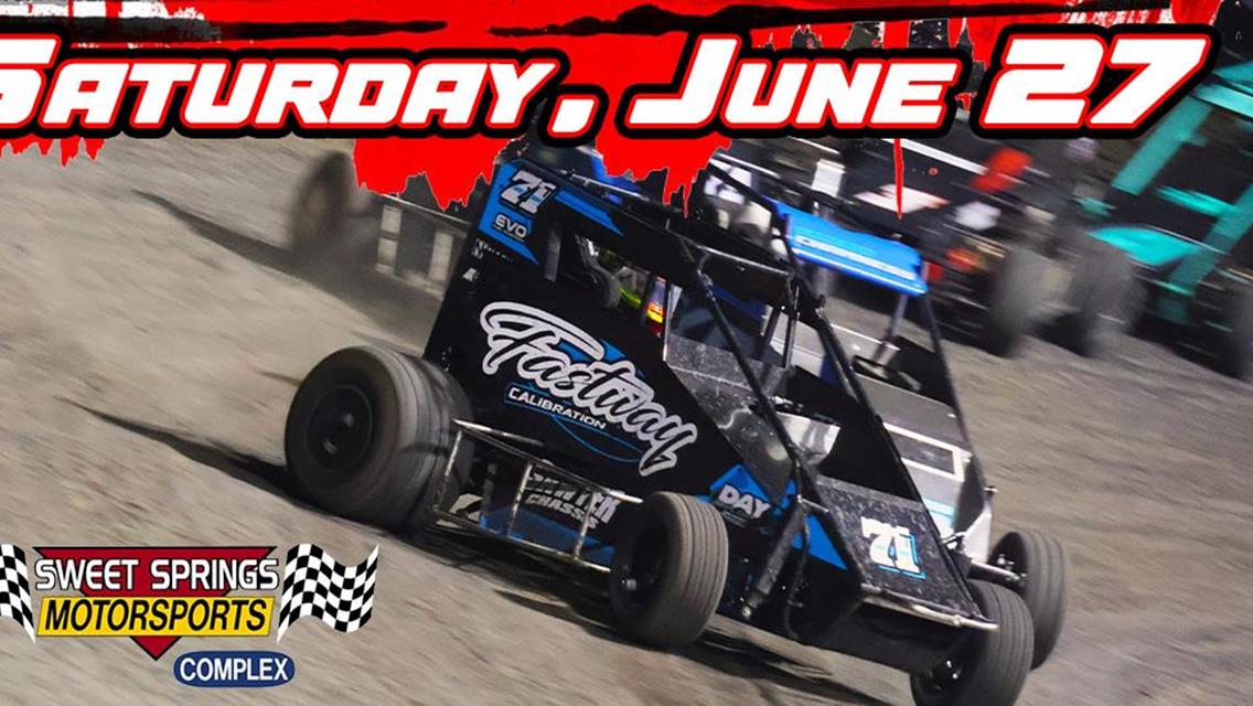 Midwest Lightning Sprints Rejoin Weekly Racing at Sweet Springs Motorsports Complex