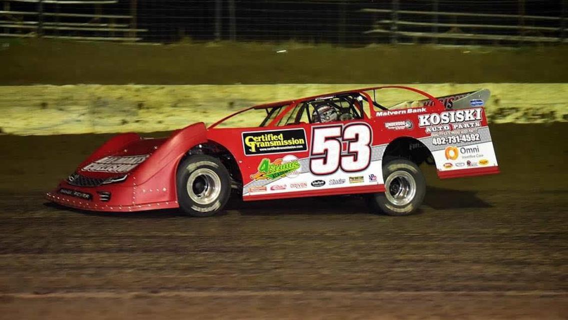 Kosiski Returns To NASCAR Action, Shelby County On Saturday