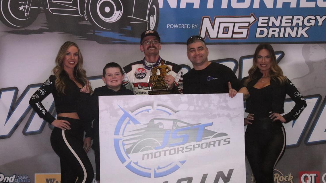 Hahn Unstoppable En Route To First Career Chili Bowl Prelim Win On Warren CAT Qualifying Night
