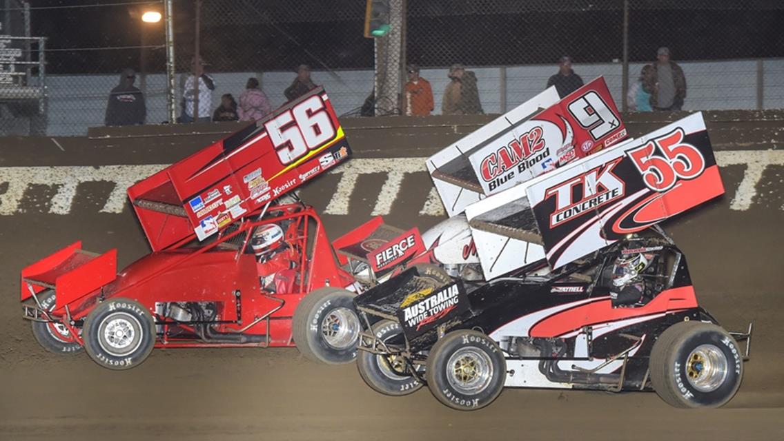 Brooke Tatnell (55), Paul Nienhiser (9) and Davey Heskin (56) - Rob Kocak Photo