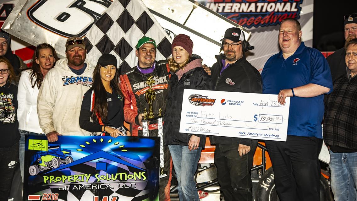 Lutz takes home $10,000 to cap Park Jeff Opener