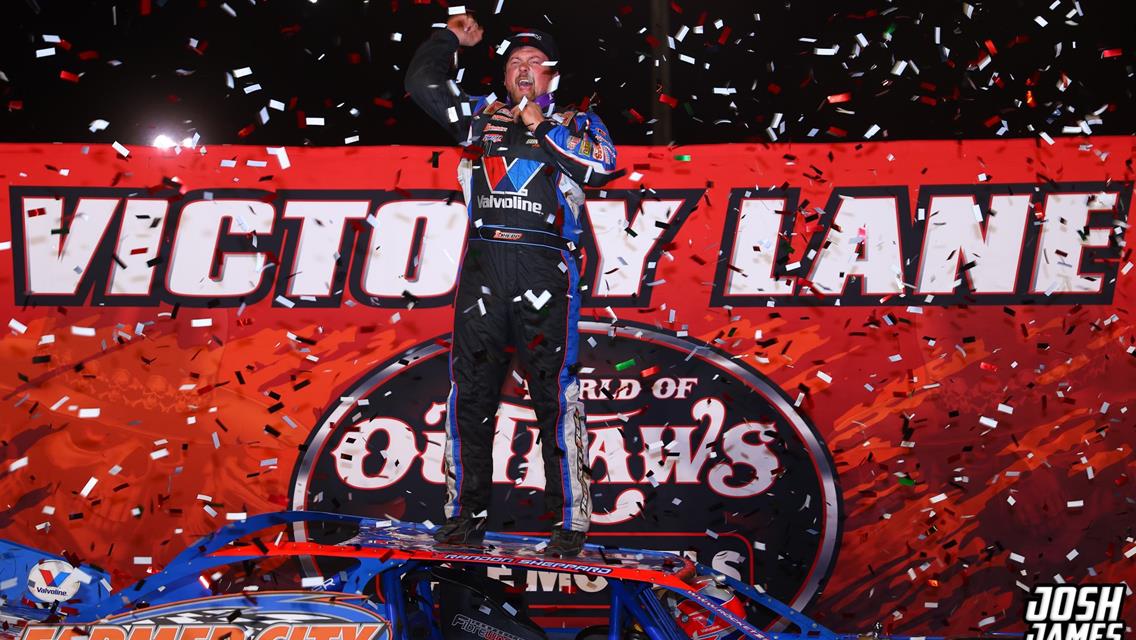 Farmer City Raceway (Farmer City, IL) – World of Outlaws Late Model Series – Illini 100 – April 11th-12th, 2025. (Josh James Artwork)