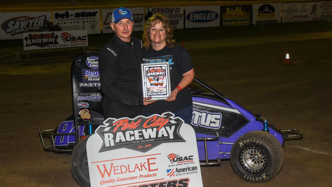 Rosario, Greene, Lee, Jewsbury, Nicholson, Scheulen and McClelland Race to USAC Weekly Wins at Port City Raceway