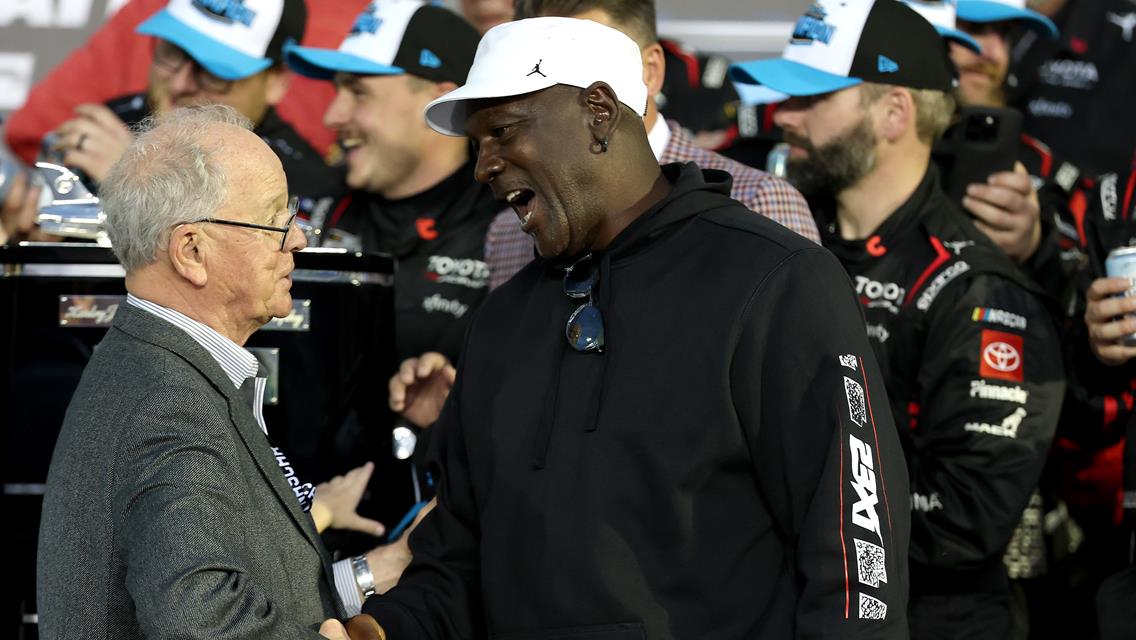 From NBA Titles to NASCAR Glory: Jordan celebrates DAYTONA 500 win