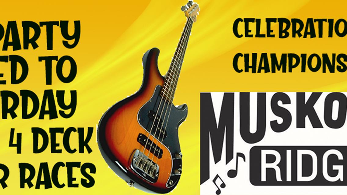 Pit Party moved to Saturday after Championship races...All Welcome