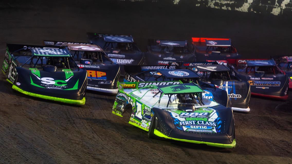 Fairbury Speedway (Fairbury, IL) – Lucas Oil Late Model Dirt Series – FALS Spring Shootout – May 9, 2026. (Heath Lawson photo)