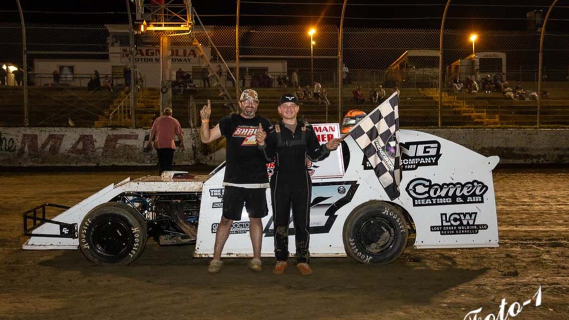 Price Claims CRUSA Modified Sportsman Victory at Magnolia
