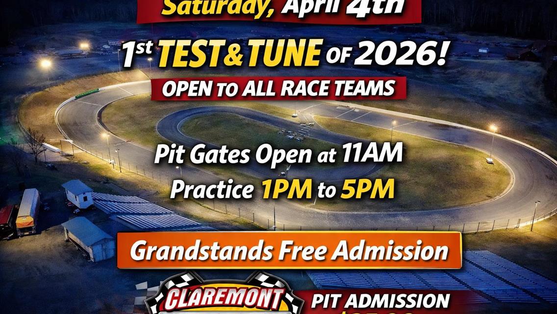 Test &amp; Tune April 4th