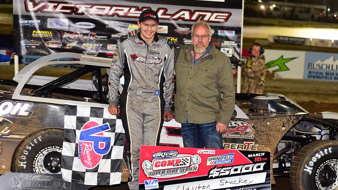 Springfield Raceway (Springfield, MO) – Comp Cams Super Dirt Series – March Madness – March 16th, 2024. (Todd Boyd Photo)