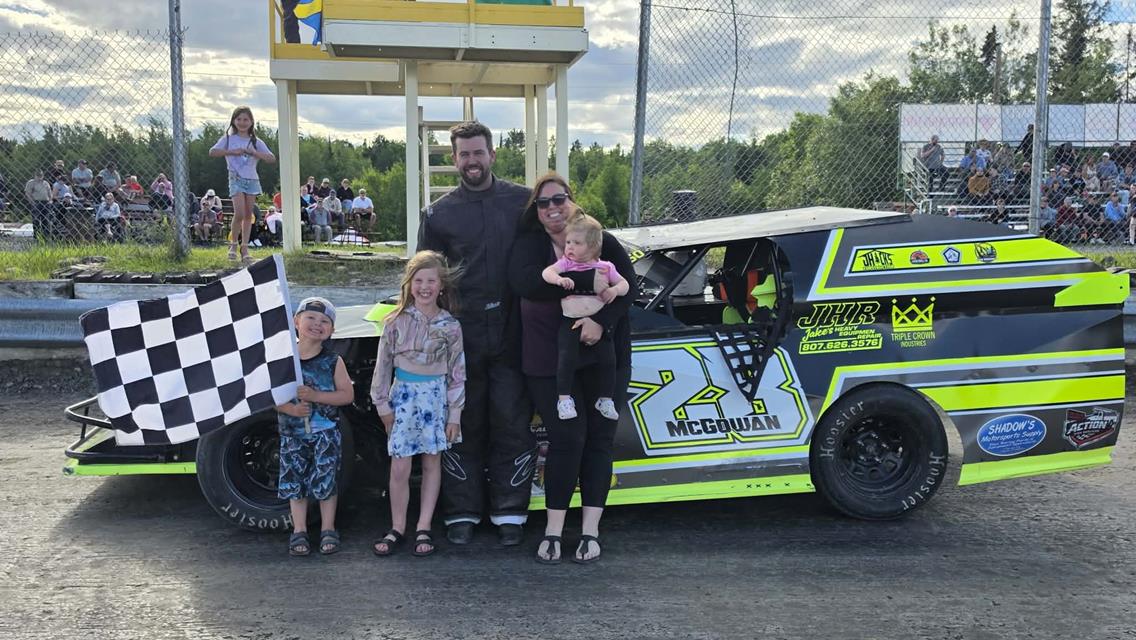 Mcgowan Claims First WISSOTA Midwest Mod Win, M. Mulholland, B. McDonald Take Wins