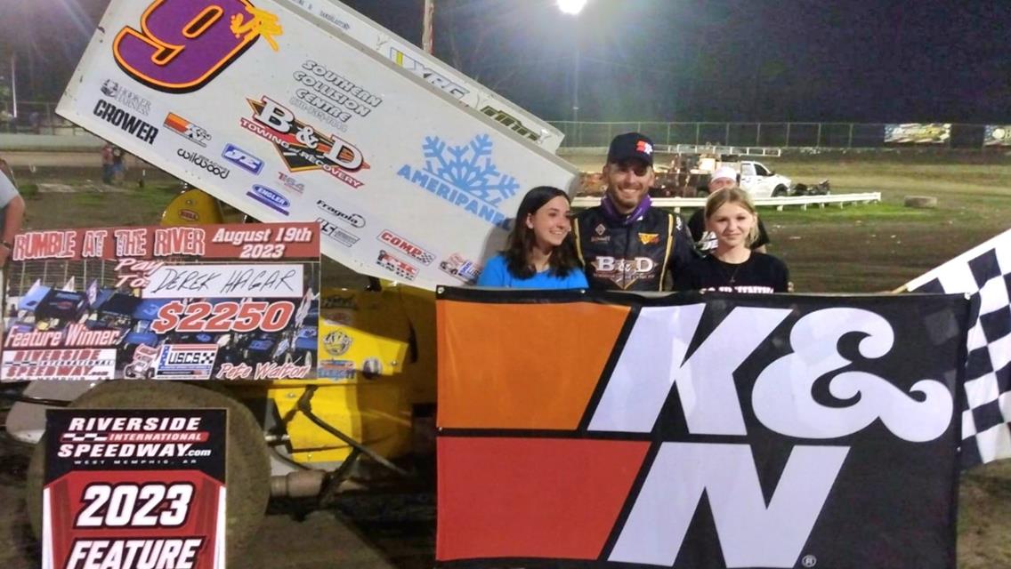 HAGAR HUSTLES TO EIGHTH USCS WIN OF THE SEASON AT "THE DITCH"