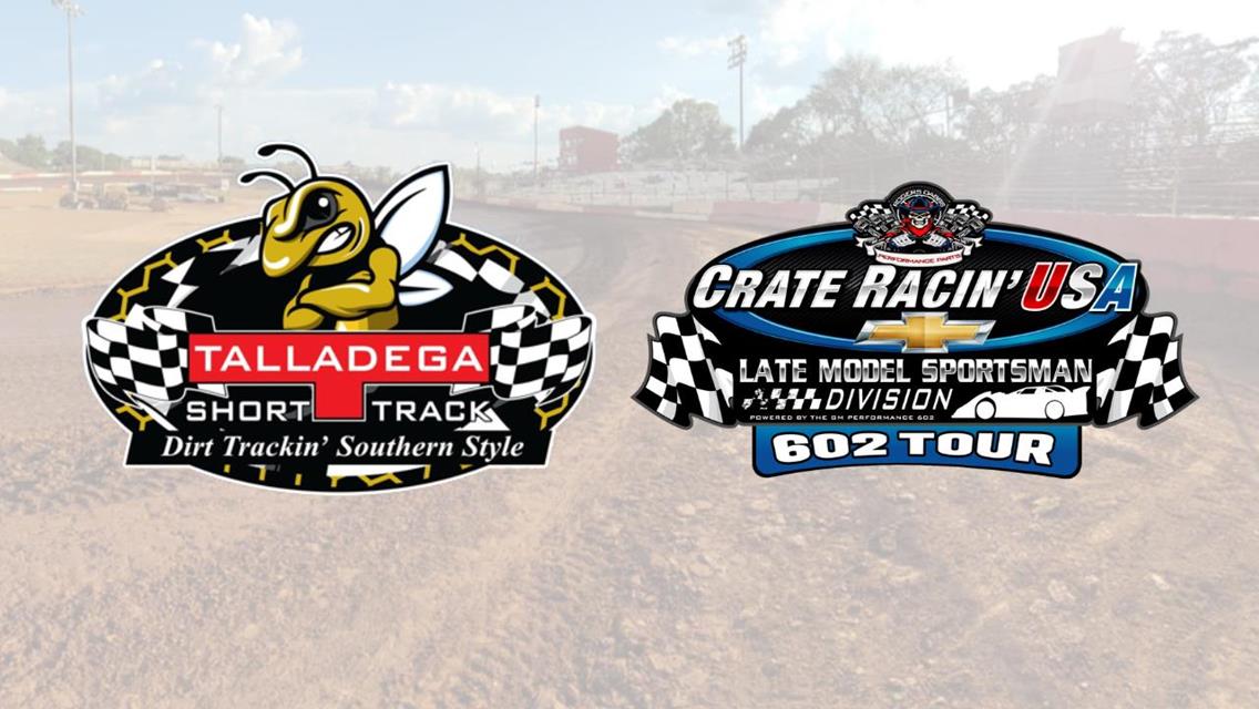 CRUSA Late Model Sportsman Tour Returns to Action This Saturday at Talladega