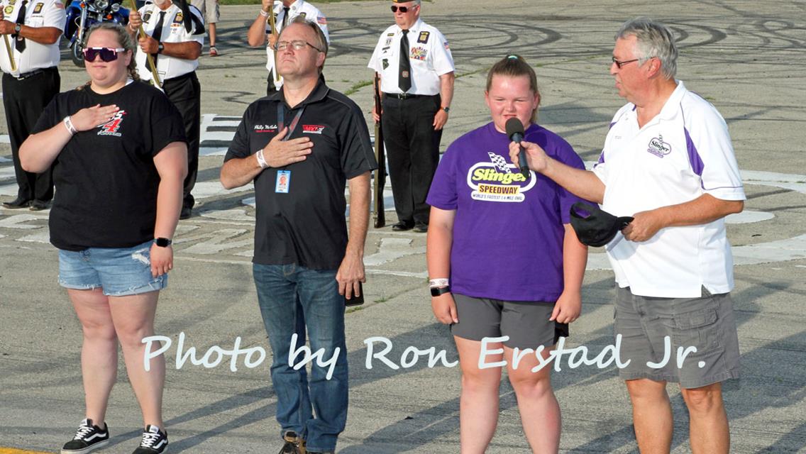 Apel Wins after Leaders Tangle at Slinger