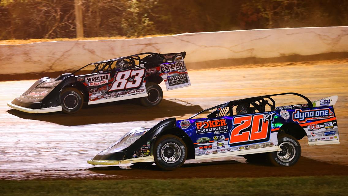 411 Motor Speedway (Seymour, TN) – Castrol FloRacing Night in America – October 11th, 2022. (Josh James Artwork)