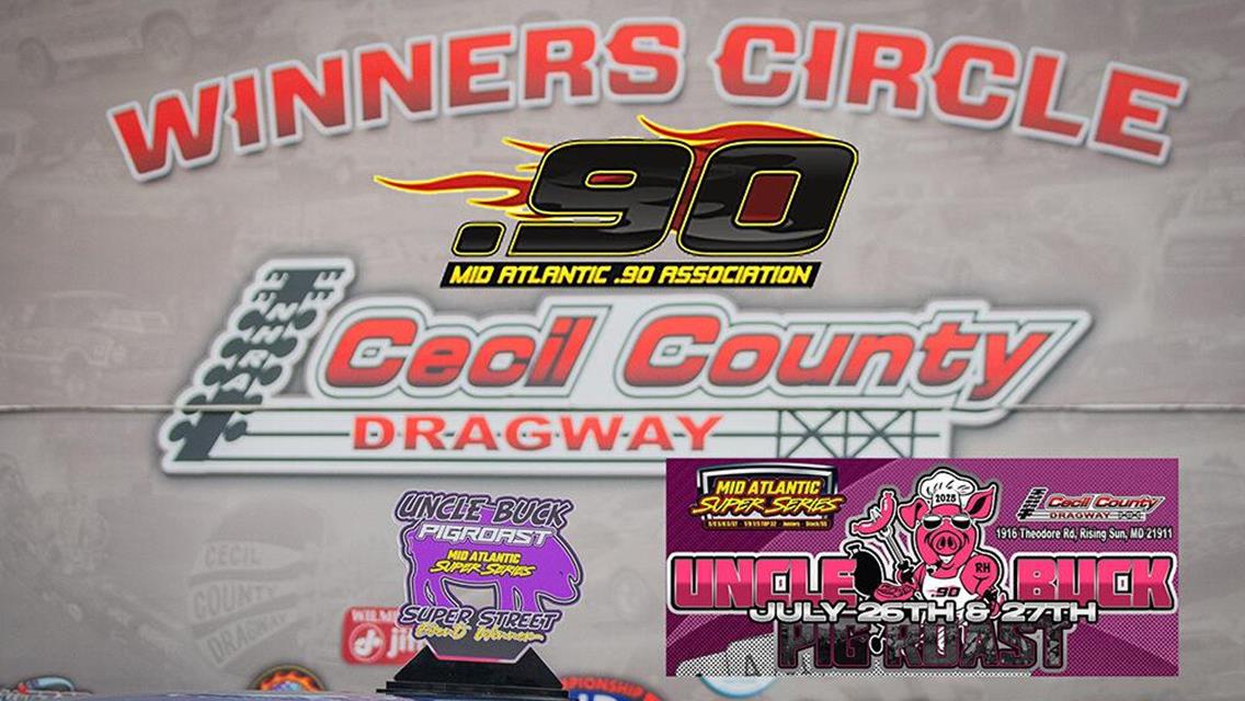 Mid Atlantic .90 Association Uncle Buck Stack and Paone Double Up in Jrs Morehead and Stalba take wins at Cecil County