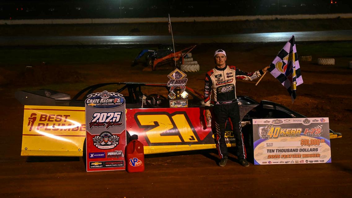 Hedgecock Scores Sixth Career JT Kerr Memorial Victory at I-75 Raceway