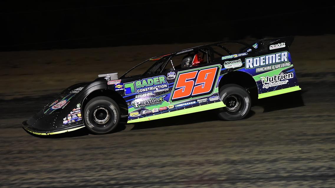 Garrett Alberson Lucas Oil doubleheader at Wheatland