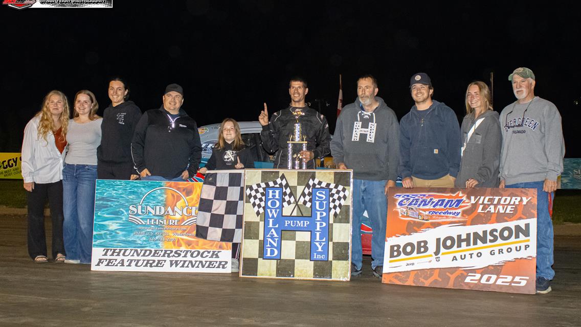 Century Mark for Hennessy, Shaw Returns to Victory Lane in Modifieds at Can-Am Speedway