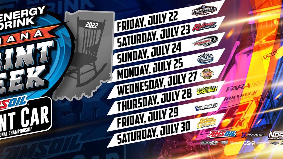 USAC INDIANA SPRINT WEEK FRIDAY July 29