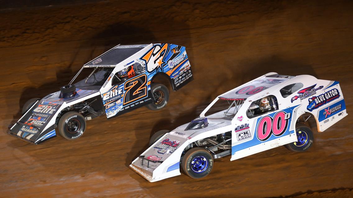 Nick Hoffman racing at Bristol on April 9, 2021