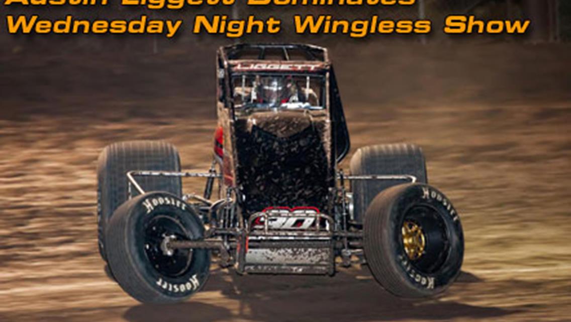 Austin Liggett Dominates Wednesday Night Wingless Show