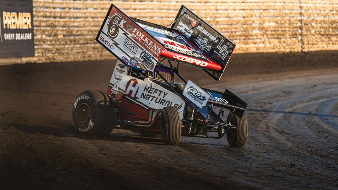 Kaleb Johnson Rallies Throughout Night at Knoxville Raceway