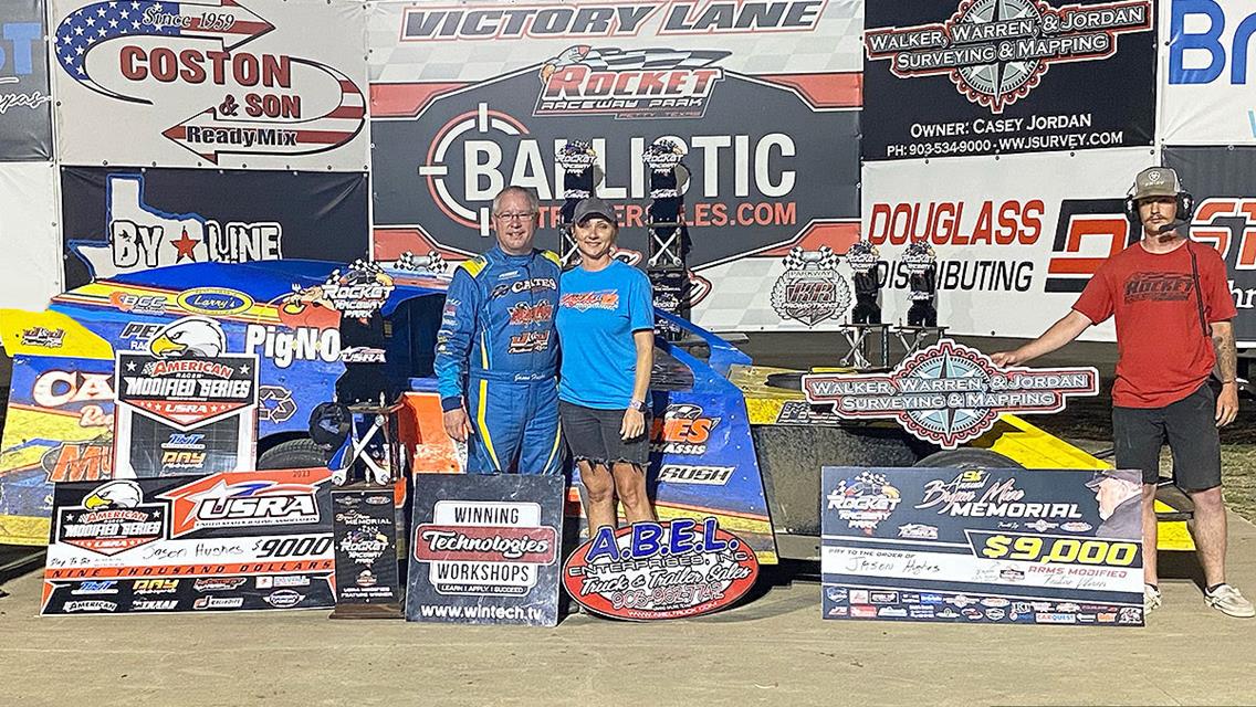 Hughes pockets $10k in Mize Memorial