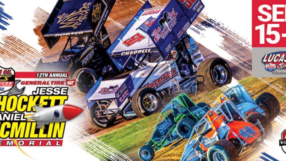 Hockett/McMillin Memorial Entry List At 45 And Growing For The Lucas Oil American Sprint Car Series