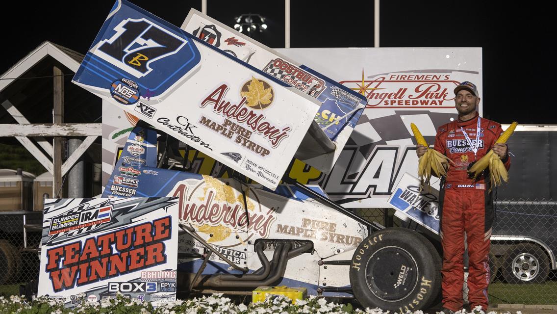 BALOG SWEEPS THE WEEKEND