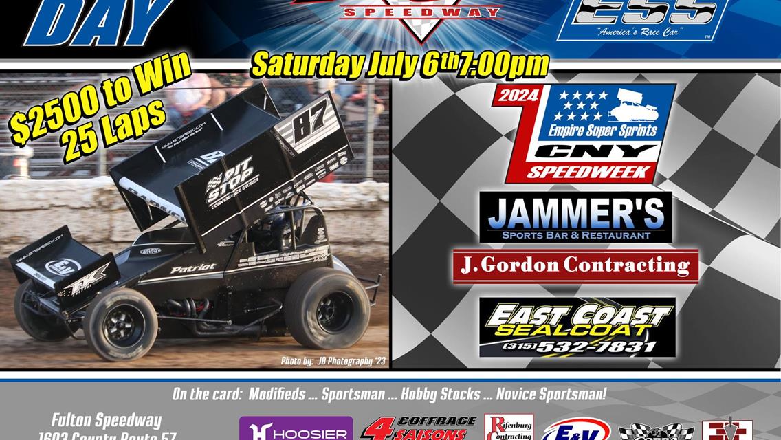 ESS Speedweek and Bernard&#39;s Beagle Rescue Auction this Saturday at Fulton Speedway