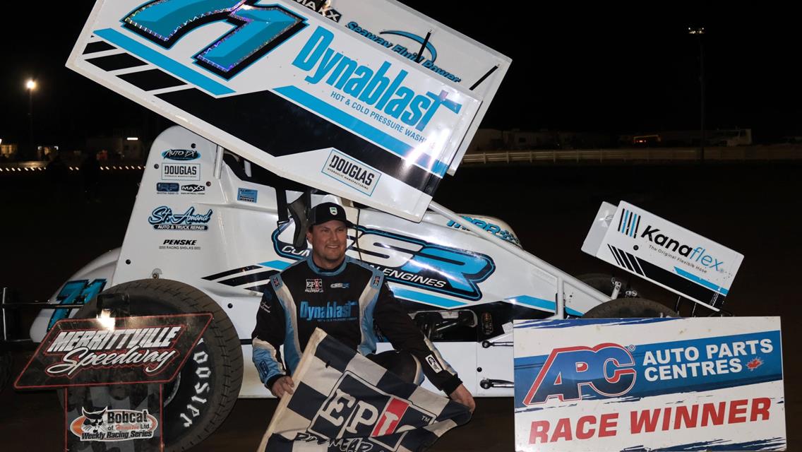 HOT ON TRACK ACTION KEEPS FANS WARM ON CHILLY SPRING SIZZLER NIGHT AT MERRITTVILLE