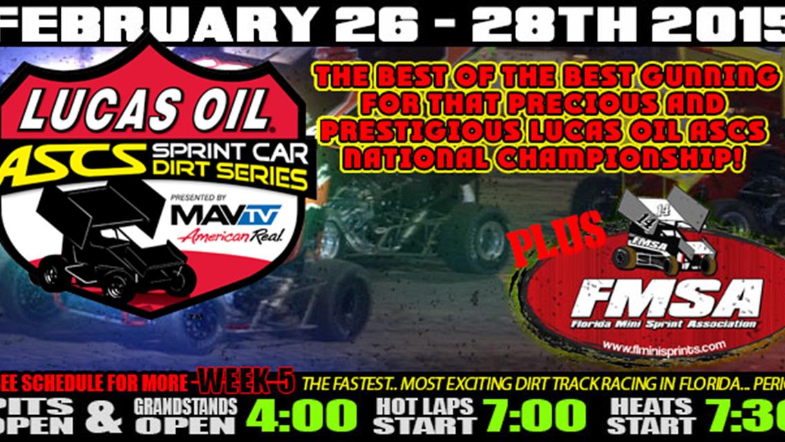 Bubba Raceway Park Next for Lucas Oil ASCS