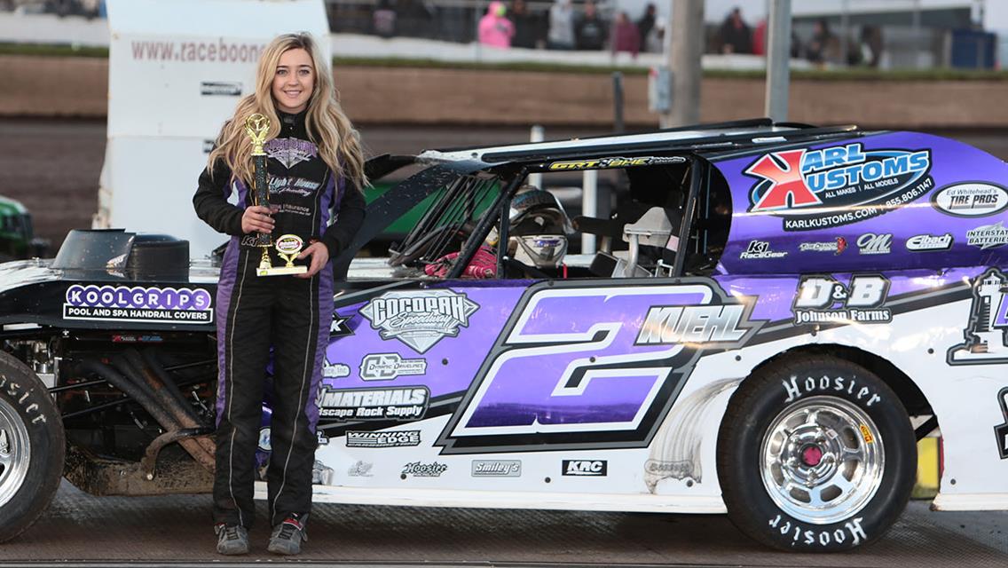 Season opener wins to Lamberies, Schafroth, Kuehl, Watson, and Huggins