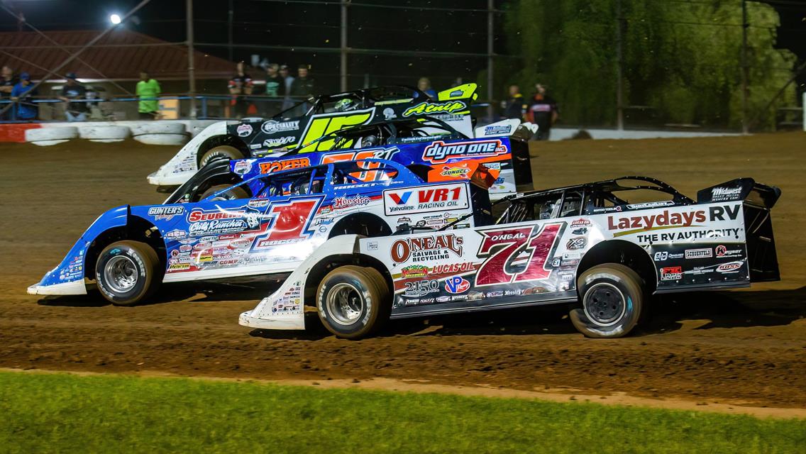 Lucas Oil Speedway (Wheatland, Mo.) – Lucas Oil Late Model Dirt Series – Show-Me 100 – May 27-28th, 2022. (Heath Lawson photo)