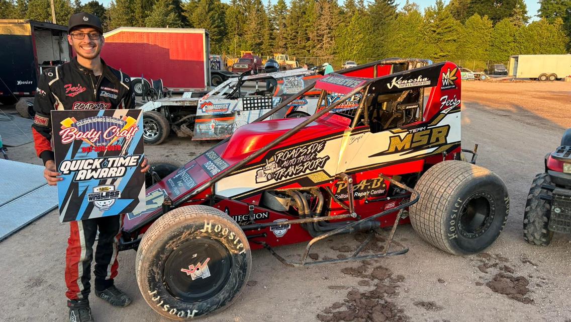Wilke Takes WingLESS Feature At Door County&#39;s The Hill Raceway