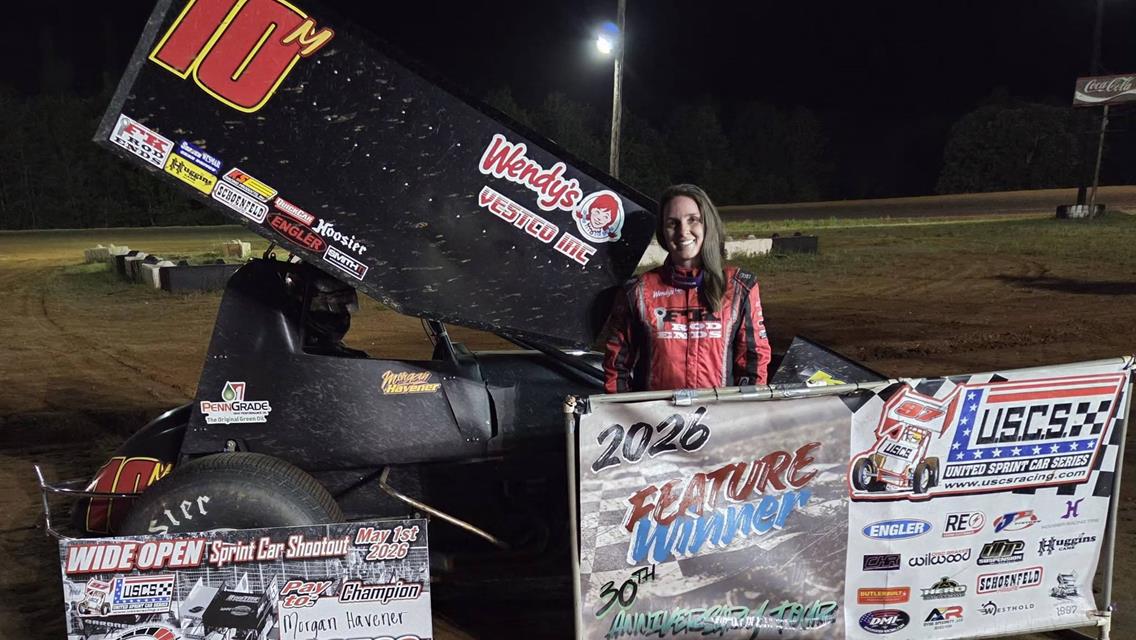 Havener wins wild North  Alabama Speedway USCS Wide Open Shootout Race