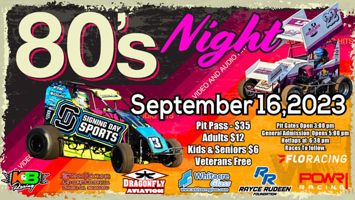 80&#39;s Night At Port City Raceway