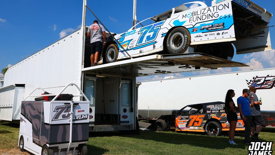 Tri-State Speedway (Haubstadt, IN) – DIRTcar Summer Nationals Hell Tour – July 5th, 2025. (Josh James Artwork)