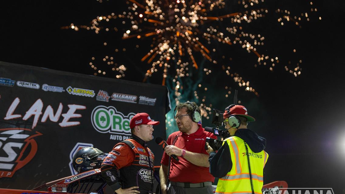 Pierce Sets Up Shop In Victory Lane For &quot;Illinois Valley Showdown&quot;