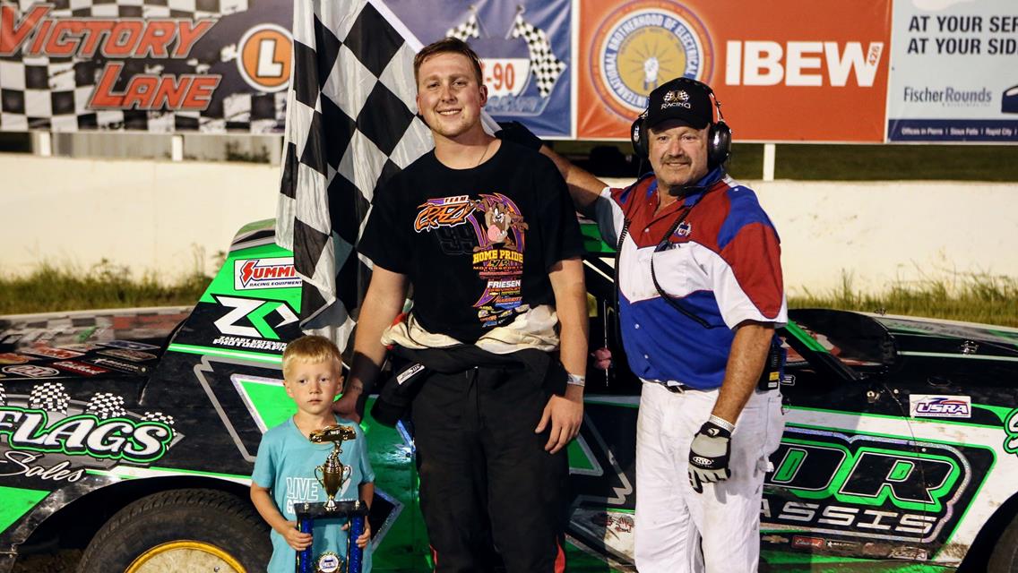 Dover takes exciting MSTS win, Schlumbohm wins I-90 Speedway’s Hobby Nats