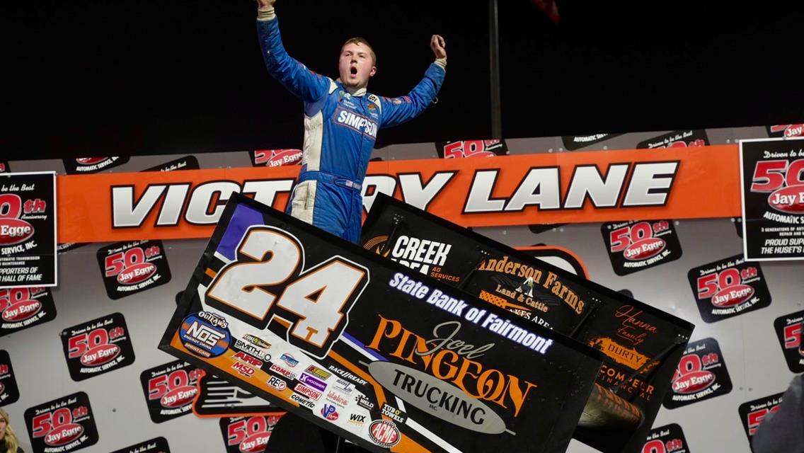 Thram, Lloyd and Steuerwald Victorious at Huset’s Speedway During Mother’s Day Opener Presented by Northland Buildings Inc.